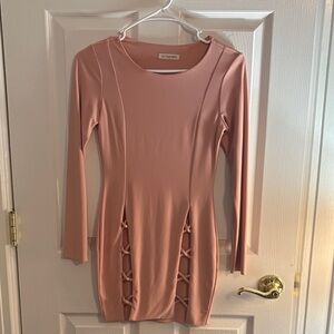 Windsor Blush Long Sleeve Dress